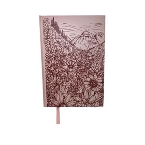 Floral Blank‎ Notebook